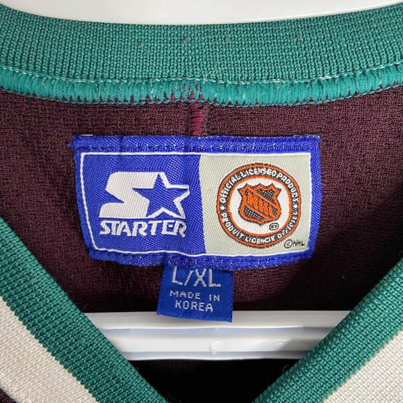 Vintage 90s Starter Mighty Ducks Starter Jersey - Picture 3 of 5